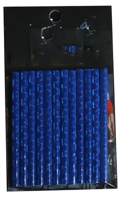 Produktbild von MACHSWON 2 Stück farbenfrohe, reflektierende Streifen für Mountainbike, reflektierende Streifen für Fahrrad, Stahlseil, blau