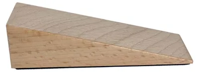 Immagine prodotto di Fermaporta, antiscivolo, triangolare, in faggio, insonorizzante, cuneo in legno per la casa, colore chiaro