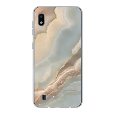 Produktbild von MuchoWow® Handyhülle Schutzhülle Hülle für Samsung Galaxy A10 Luxus - Mineralien - Natursteine Silikon Softcase Handy Hülle - Schutzhülle