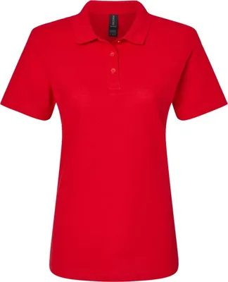 Image de Gildan - Polo « Softstyle » pour femmes LT2058 (L) (rouge)