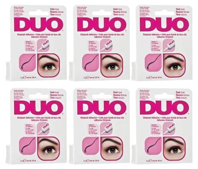Obrázok produktu pre Ardell DUO – Lepidlo na umelé riasy – Výhodné balenie 6 ks – Striplash Adhesive Dark Tone – Vodoodolné