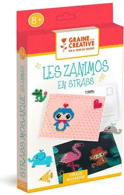 Image de Boîte pour enfants - Animaux en strass