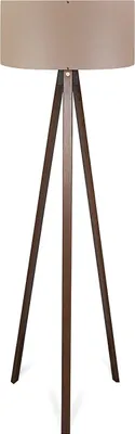 Produktbild von Opviq, AYD - 2227, Stehlampen, Braun, MDF, 38 x 38 x 140 cm