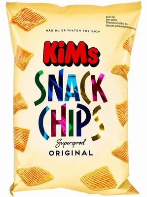 Produktbild von KiMs Snack Chips Original 145g