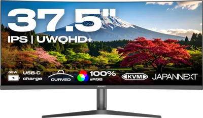 Curved Monitor | 37,5" | UWQHD+ | IPS