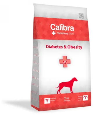 Zdjęcie produktu dla Sucha karma dla psa CALIBRA VD DOG diabetes obesity 2kg