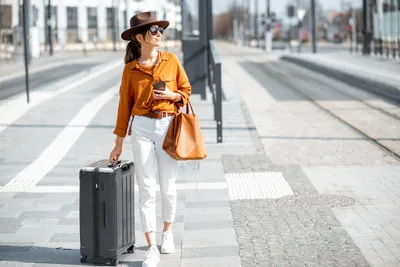 Produktbild von TRVLMORE Kofferset - 2-teilig - 38L Handgepäck + 110L Aufgabegepäck - TSA-Schloss - Leichtgewicht - Reisekoffer Set - Dunkelgrau