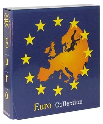 Produktbild von Lindner 8450L Vordruckalbum EURO COLLECTION ohne Inhalt