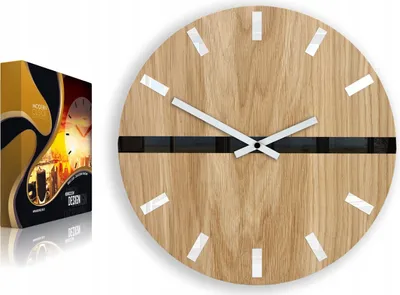 Produktbild von ModernClock, Große Wanduhr, 33cm, Horizont