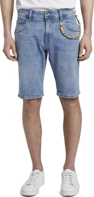 Produktbild von 25560 Tom Tailor, Denim, Herren kurze Jeans Shorts Bermudas, Stretchdenim, lightblue, XS