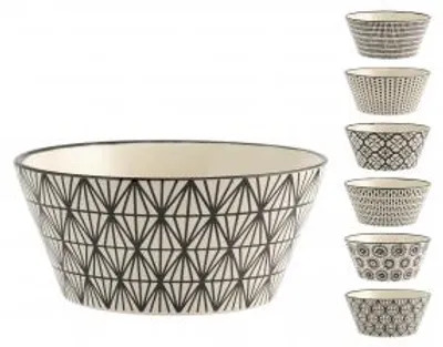 Immagine prodotto di H&H Set 6 Bowl Vhera In Stoneware Cc 480