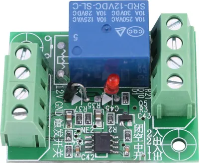 Produktbild von DC 12V Ein-Kanal Bistabiler Schaltrelais Modul für Trigger-Steuerung