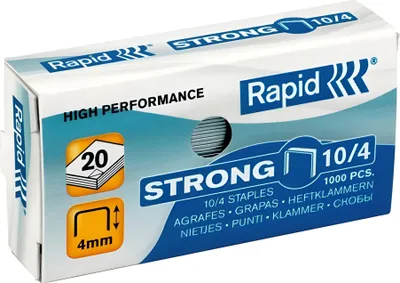 Image de Rapid Heftklammern Strong 10/4, galvanisiert