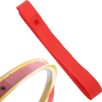 Obrázok produktu pre Alomejor PVC vložka do pneumatík na bicykel, vložka do pneumatík na horský bicykel Na ochranu proti prepichnutiu a predĺženie životnosti pneumatík (červená)