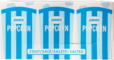 Produktbild von Jimmy's Popcorn Saltet Tub 90g