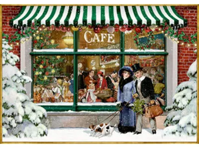 Immagine prodotto di Puzzle - Nostalgisches Weihnachtscafé. 1000 Teile