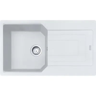Immagine prodotto di Franke Maris Urban lavello da incasso Fragranit UBG 611-86 Glacier manopola girevole da 50 cm 114.0682.510