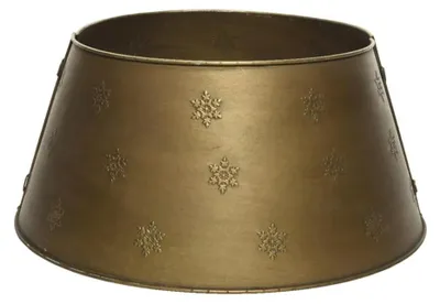 Immagine prodotto di Copri albero di Natale in ferro Ø 57 x 25 cm oro