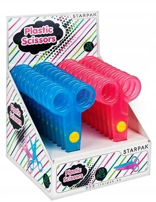 Produktbild von Starpak Schulschere Kunststoff Pink 12,5 cm