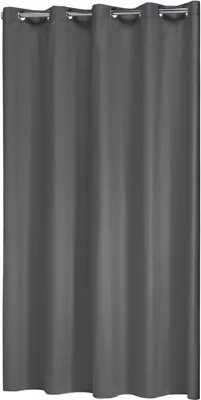 Produktbild von Textilduschvorhang Coloris, Farbe: Grau, B x H: 180 x 200 cm