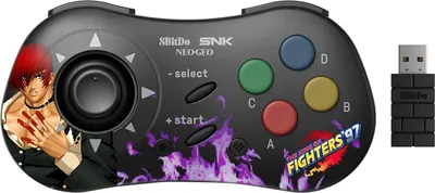 Produktbild von 8Bitdo NEOGEO - Iori Yagami, Gamepad, Android, PC, Schaltfläche Auswählen, Schaltfläche Start, Turbo-Taste, Analog, Kabellos, Bluetooth/RF/USB
