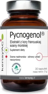 Produktbild von Nahrungsergänzungsmittel Kenay Pycnogenol (30 Kapseln) 3142