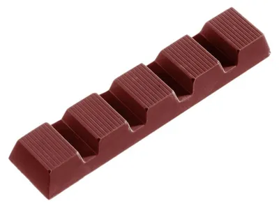 Immagine prodotto di Stampo per cioccolato – Barretta, 128 x 29 x 14 mm
