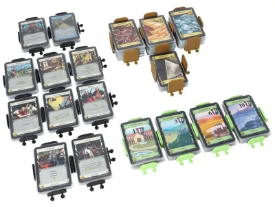 Produktbild von Kartenhalter-Set für Dominion Basiskarten mit Sleeves