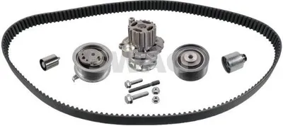 Immagine prodotto di Kit cinghia di distribuzione SWAG 30 94 5117, comprensivo di pompa dell'acqua, per:
* VW Golf VI (5K1)
* VW Tiguan (5N)
* VW Passat Variant (3C5)
* Audi A4 Avant (8K5, B8)
* Audi A3 Sportback (8PA)