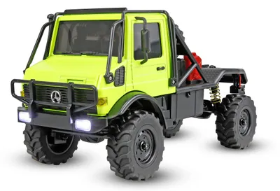 Produktbild von Amewi MercedesBenz UnimogU4000 ScaleCrawler 4WD 1:18RTR grün