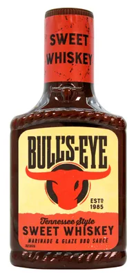 Produktbild von Bull's-Eye Sweet Whiskey Tennessee Style BBQ Sauce, 6er Pack (6 x 300ml)