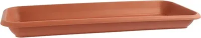 Produktbild von Centi Untersetzer für RIMINI 40 cm Blumenkasten terra, H= 3,2 x B= 38 x T= 15,9 cm Polypropylen