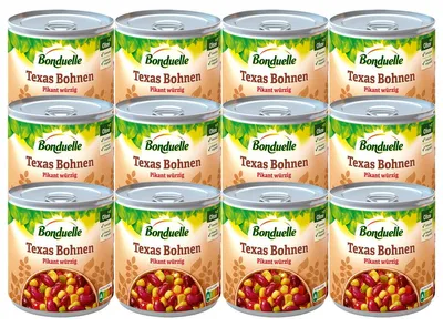 Image de Bonduelle Mélange de légumes à la texane haricots rouges 425ml paquet de 12