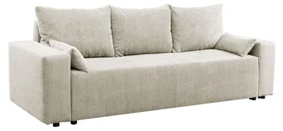 Produktbild von MIRJAN24 Sofa Liwiko mit Bettkasten und Schlaffunktion, Stilvoll Polstercouch, Polstersofa vom Hersteller (Farbe: Poso 100)