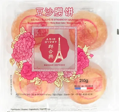 Produktbild von Ivry Mungbohnenkuchen Banh Bia Dau 210g