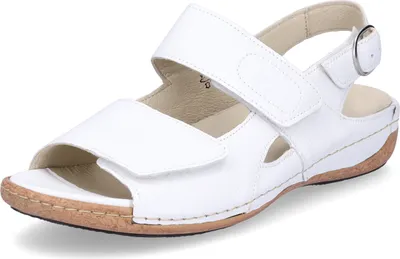 Produktbild von Waldläufer Damen Leder Sandale weiß 5,5