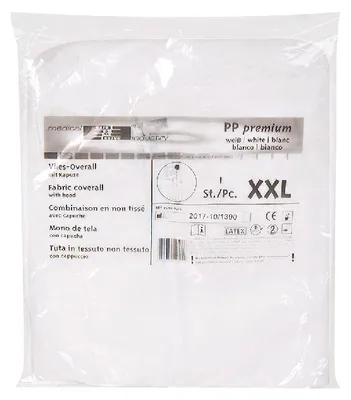 Produktbild von Einmal-Schutzoverall XXL | Packung (1 Stück)