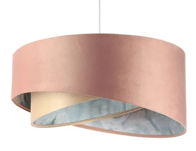 Zdjęcie produktu dla Lampa wisząca ROSE GOLD różowa/beżowa