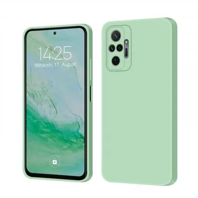 Produktbild von Liquid Silikon Hülle für Xiaomi - Farbe: Türkis - Modellkompatibilität: Für Xiaomi Redmi Note 10 Pro