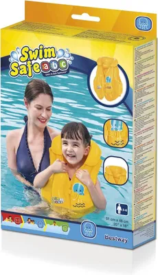Obrázok produktu pre Bestway 32034, Žltá, Plávacia vesta, Jednofarebné, 3 rok / roky, 6 rok / roky, Čína