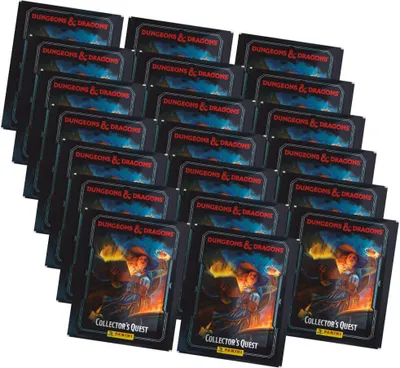 Produktbild von Panini Dungeons & Dragons Sticker - Collectors Quest Sammelsticker (2025) - 20 Tüten