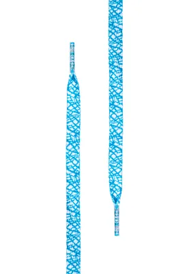 Produktbild von Tubelaces Schnürsenkel Special Flat Elephant Blue/White-120cm