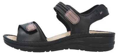 Produktbild von Berkemann Leni Sandalen Individuelle Passform dank Klettverschluss, Praktisches Wechselfußbett, Flexible Handnaht für hohen Komfort