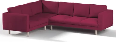 Produktbild von Dekoria Bezug für Norsborg 5-Sitzer Ecksofa, pflaume , Norsborg 5-Sitzer Ecksofabezug