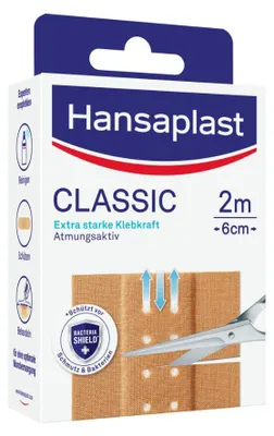 Produktbild von Hansaplast Classic 2 m x 6 cm - B00E67ATMW | Packung (2 m)