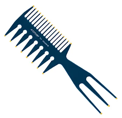 Produktbild von Comair Spezial-Kombi-Kamm 711 Blue Profi Line Comair comb 711