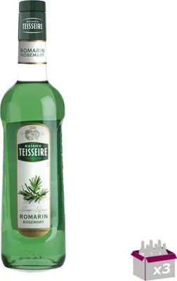 Produktbild von Los 3 - Teisseire - Rosmarinsirup - 70cl