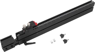Image de Système d'extension pour scies circulaires à table à onglet, rail en T précis en alliage d'aluminium, accessoires métriques et impériaux pour le travail du bois