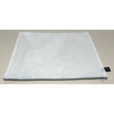 Zdjęcie produktu dla FolderSys 40401-50 FolderSys Reißverschlussbeutel DIN B4 transparent/grün 0,15 mm, 1 St.