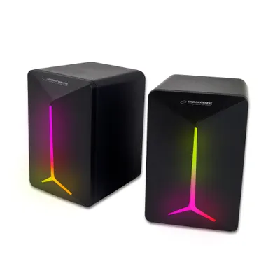 Obrázok produktu pre Esperanza USB reproduktory 2.0 Led Rainbow Frevo